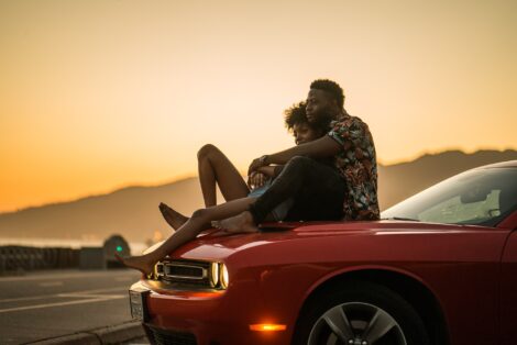 car ride sunset second date ideas